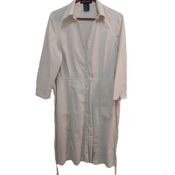 Jones New York Dresses & Skirts - JonesNewYork Size 12 Beige Three Quarter Sleeve Dress